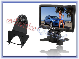 Couvací kamera + monitor LCD 7 " pro užitková vozidla a autobusy